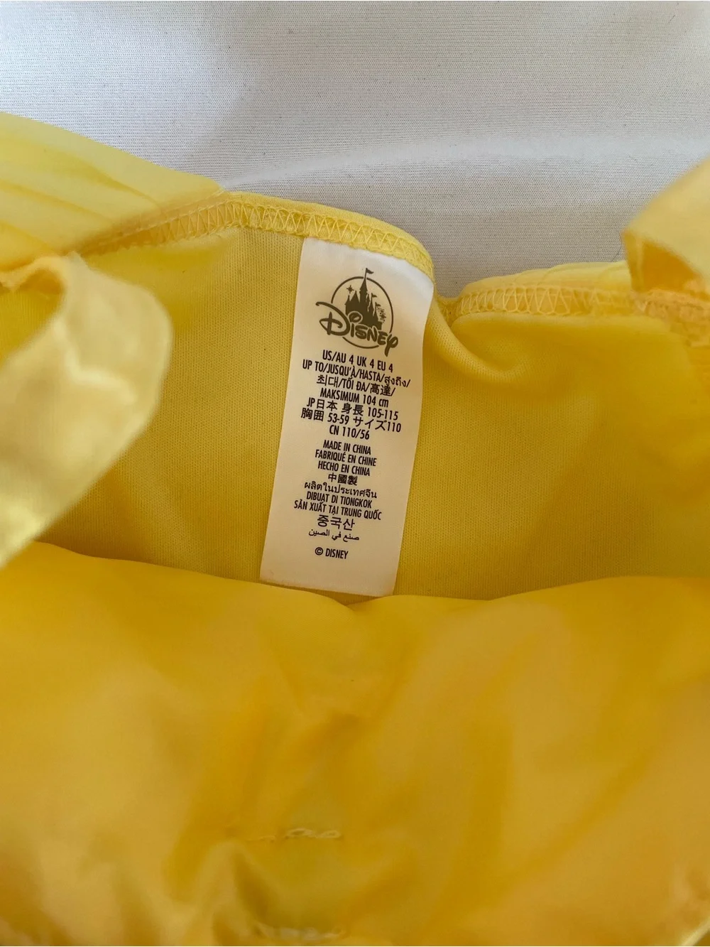Disney Princess Belle costume from Beauty and the Beast
